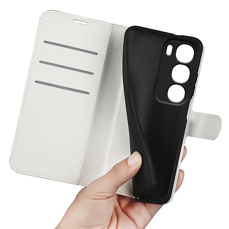 For vivo vivo Y19s 4G / Y29 5G Litchi Texture Horizontal Flip Leather Phone Case with Holder