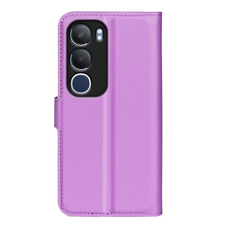 For vivo vivo Y19s 4G / Y29 5G Litchi Texture Horizontal Flip Leather Phone Case with Holder