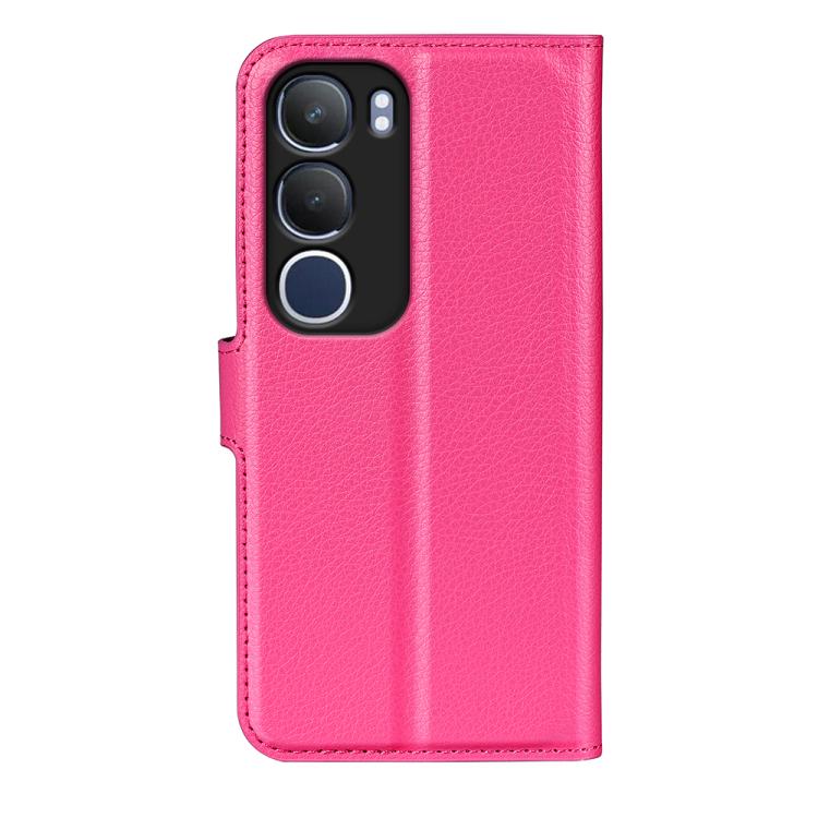For vivo vivo Y19s 4G / Y29 5G Litchi Texture Horizontal Flip Leather Phone Case with Holder