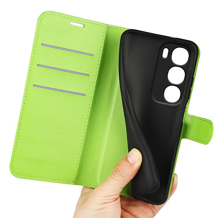 For vivo vivo Y19s 4G / Y29 5G Litchi Texture Horizontal Flip Leather Phone Case with Holder