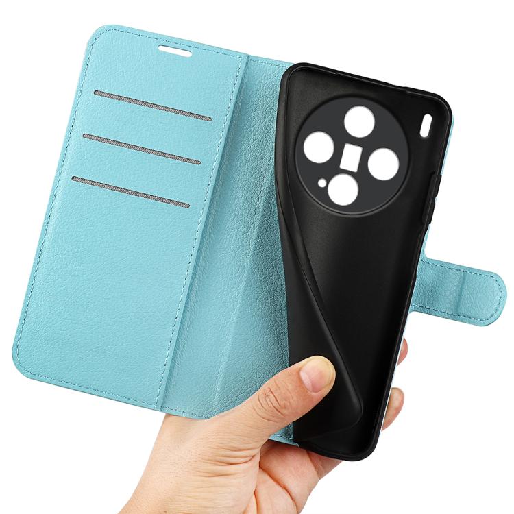 For vivo X300 Litchi Texture Horizontal Flip Leather Phone Case with Holder