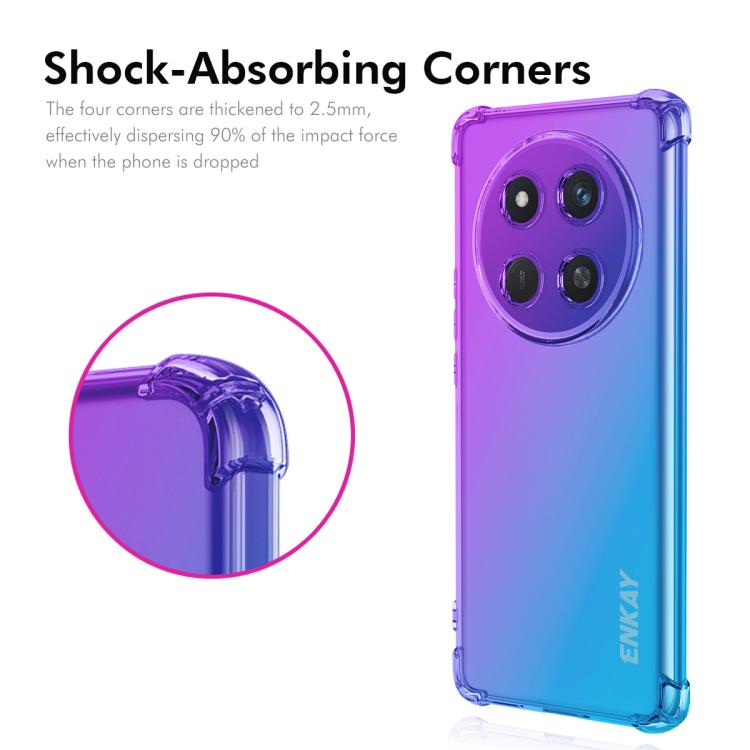 For Honor X60 Pro 5G / X9c / Magic7 Lite ENKAY Hat-Prince Gradient Airbag TPU Phone Case