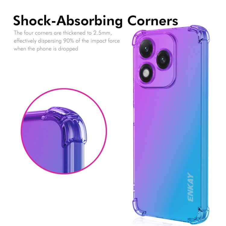 For Honor 400 Lite Global ENKAY Hat-Prince Gradient Airbag TPU Phone Case