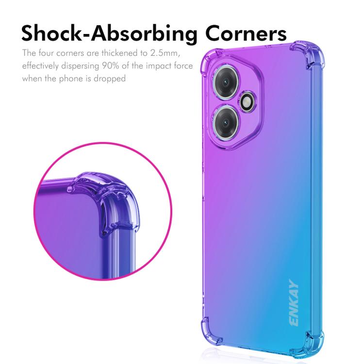 For Honor 400 Global 156.5mm ENKAY Hat-Prince Gradient Airbag TPU Phone Case