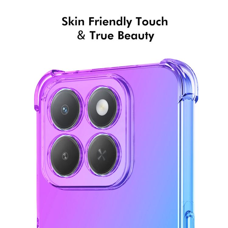 For Honor X6c 4G Global ENKAY Hat-Prince Gradient Airbag TPU Phone Case
