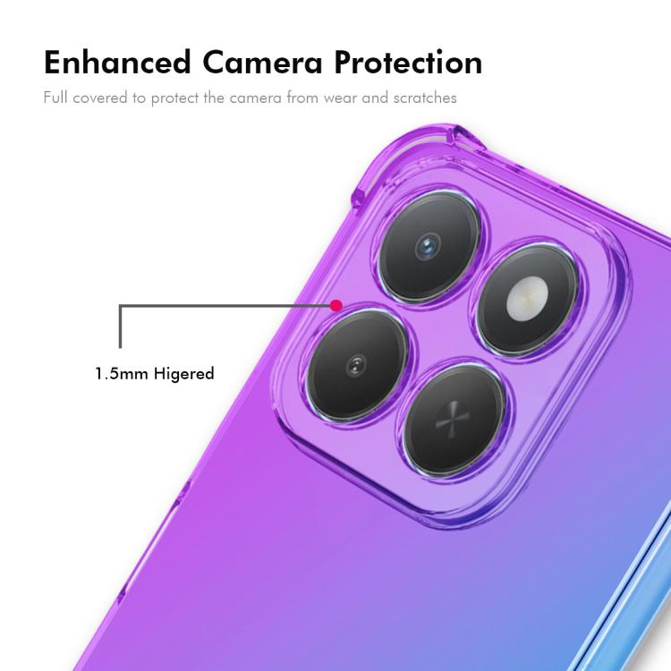 For Honor X6c 4G Global ENKAY Hat-Prince Gradient Airbag TPU Phone Case