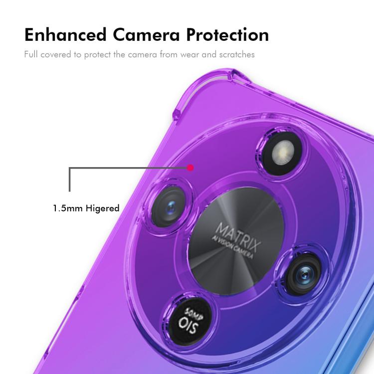 For Honor Magic8 Lite / X9d ENKAY Hat-Prince Gradient Airbag TPU Phone Case