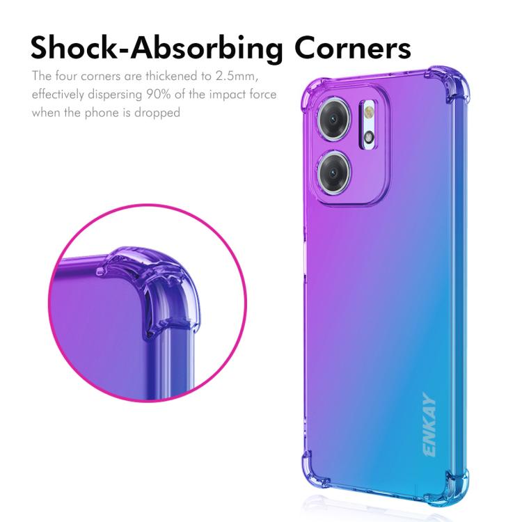For Infinix Hot 50i / Smart 9 ENKAY Hat-Prince Gradient Airbag TPU Phone Case