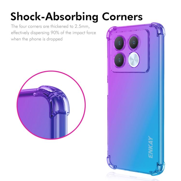 For Infinix Note 40 5G ENKAY Hat-Prince Gradient Airbag TPU Phone Case