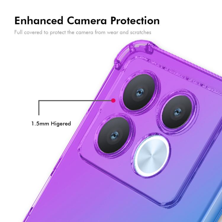 For Infinix Note 40 Pro 4G ENKAY Hat-Prince Gradient Airbag TPU Phone Case