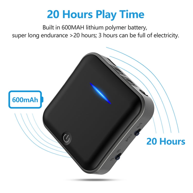 B19 Bluetooth Adapter Receiver 5.0 Wireless Stereo Bluetooth Receiver Audio Receiver