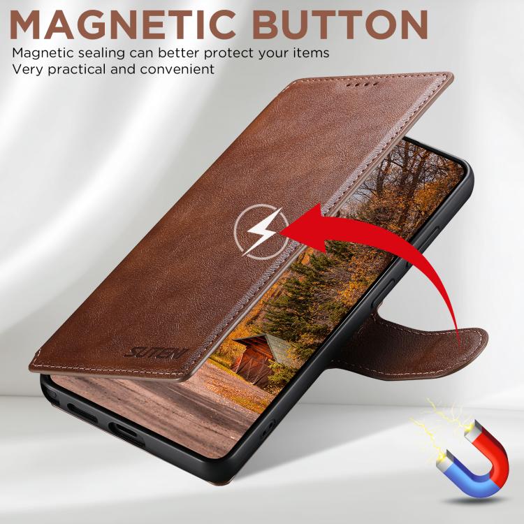 For Samsung Galaxy S26 Ultra 5G Suteni Q05 2-in-1 Multi-function Detachable Wallet MagSafe Phone Case