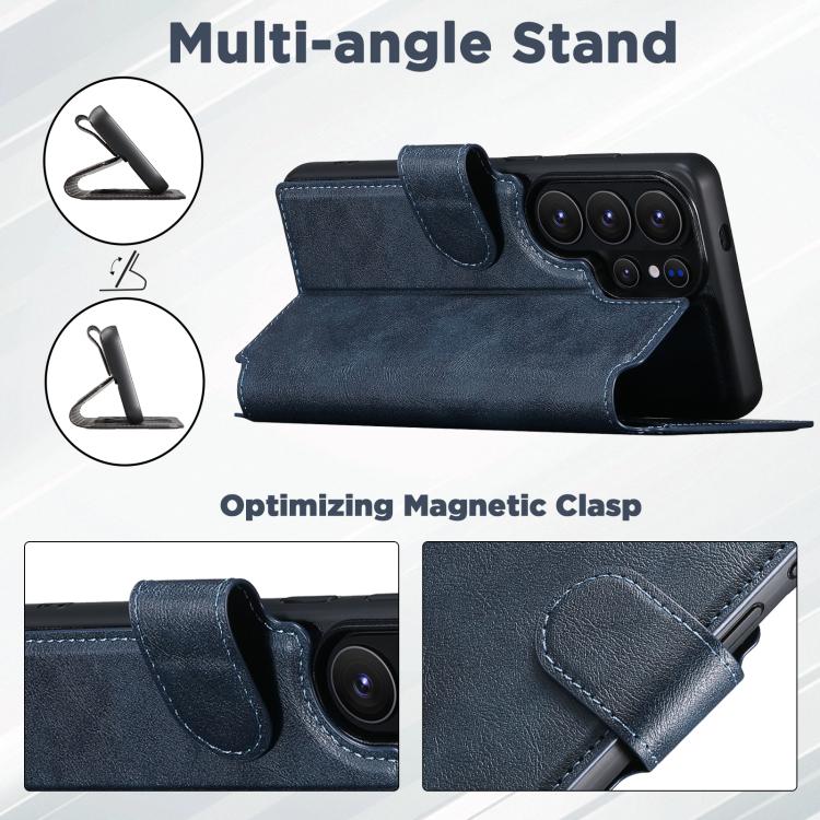 For Samsung Galaxy S26 Ultra 5G Suteni Q05 2-in-1 Multi-function Detachable Wallet MagSafe Phone Case
