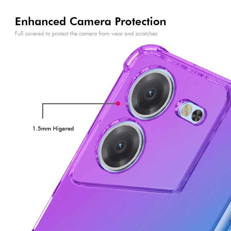 For Tecno Pova 5 4G ENKAY Hat-Prince Gradient Airbag TPU Phone Case