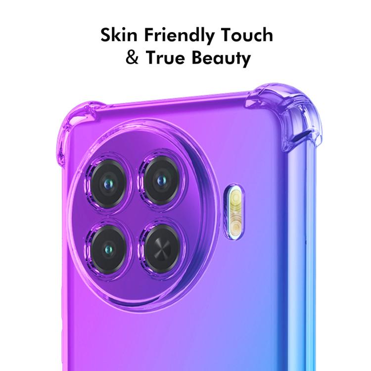 For Tecno Spark 20 Pro+ 4G ENKAY Hat-Prince Gradient Airbag TPU Phone Case