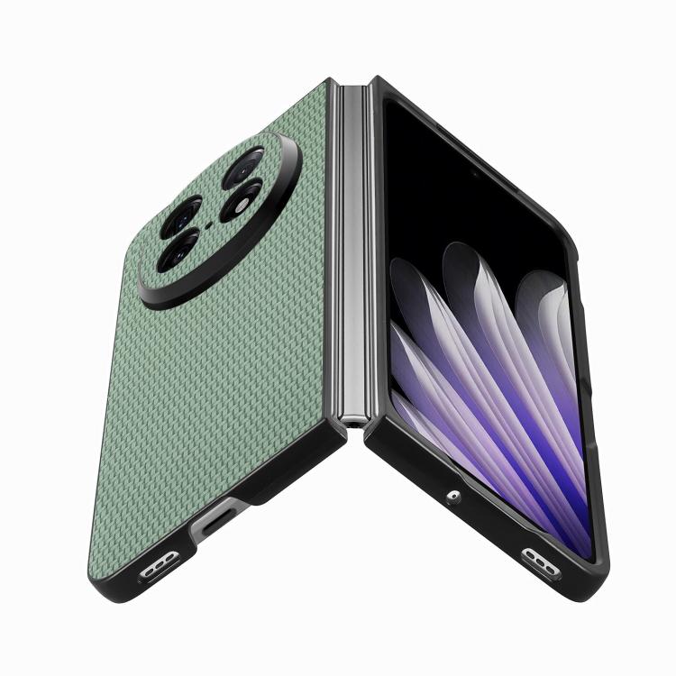 For OPPO Find N5 Carbon Fiber Texture Leather Back Phone Case