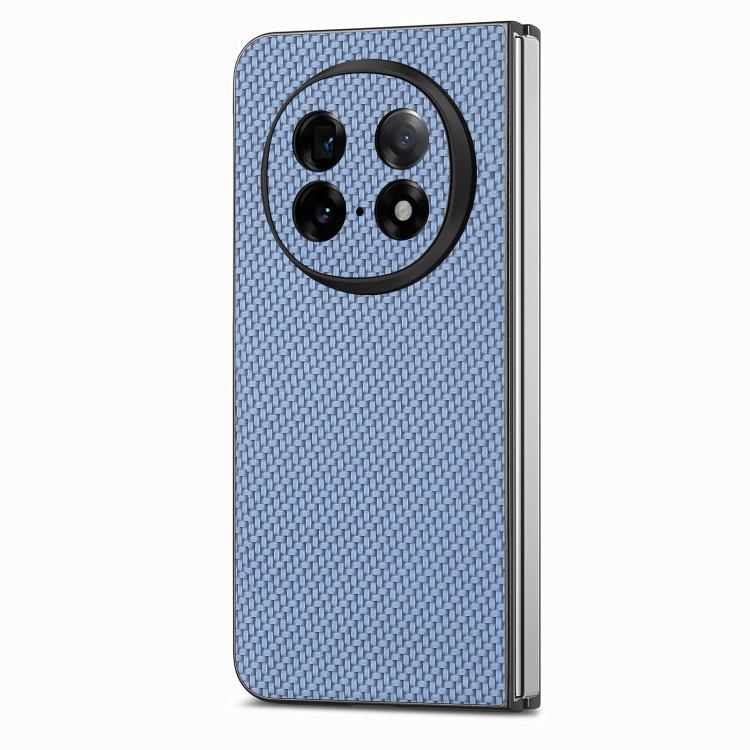 For OPPO Find N5 Carbon Fiber Texture Leather Back Phone Case