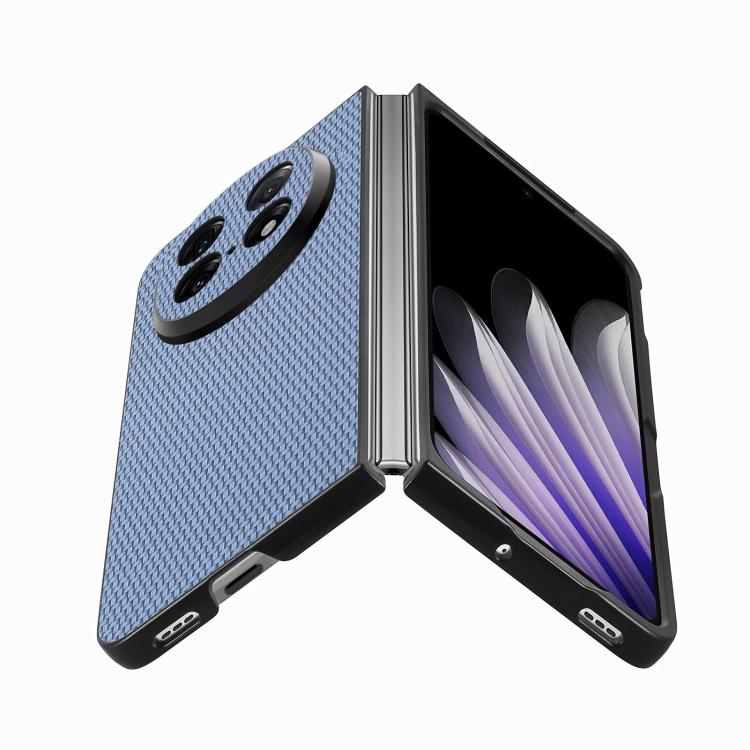 For OPPO Find N5 Carbon Fiber Texture Leather Back Phone Case