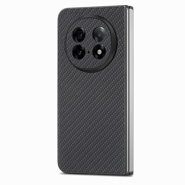 For OPPO Find N5 Carbon Fiber Texture Leather Back Phone Case