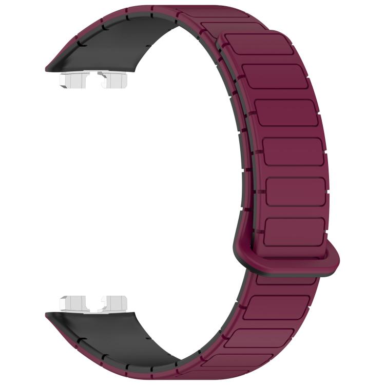 For Huawei Watch Band 10 / 10 NFC I-Shaped Magnetic Silicone Watch Band