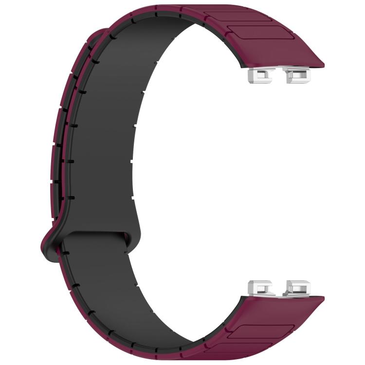 For Huawei Watch Band 10 / 10 NFC I-Shaped Magnetic Silicone Watch Band