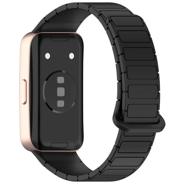 For Huawei Watch Band 10 / 10 NFC I-Shaped Magnetic Silicone Watch Band