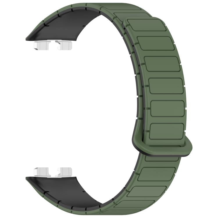 For Huawei Watch Band 10 / 10 NFC I-Shaped Magnetic Silicone Watch Band