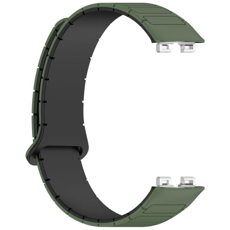 For Huawei Watch Band 10 / 10 NFC I-Shaped Magnetic Silicone Watch Band