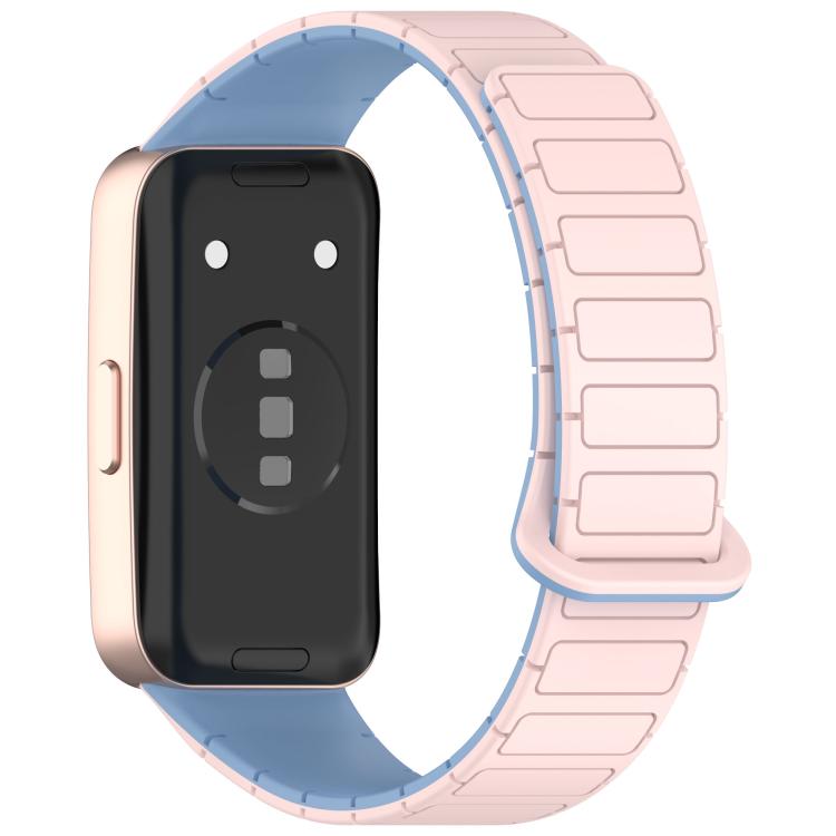 For Huawei Watch Band 10 / 10 NFC I-Shaped Magnetic Silicone Watch Band