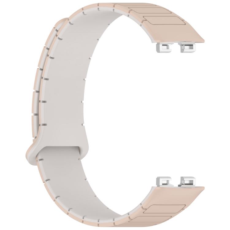 For Huawei Watch Band 10 / 10 NFC I-Shaped Magnetic Silicone Watch Band