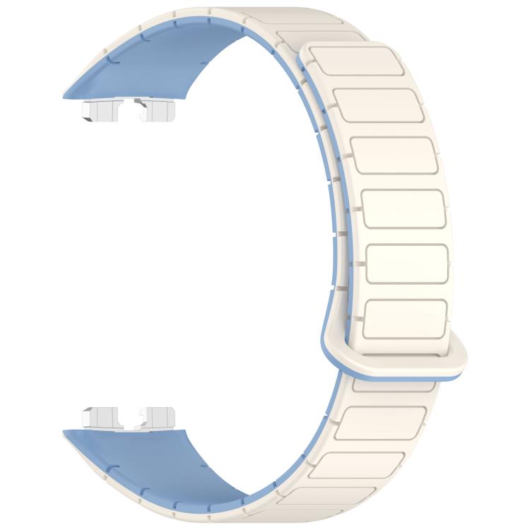 For Huawei Watch Band 10 / 10 NFC I-Shaped Magnetic Silicone Watch Band