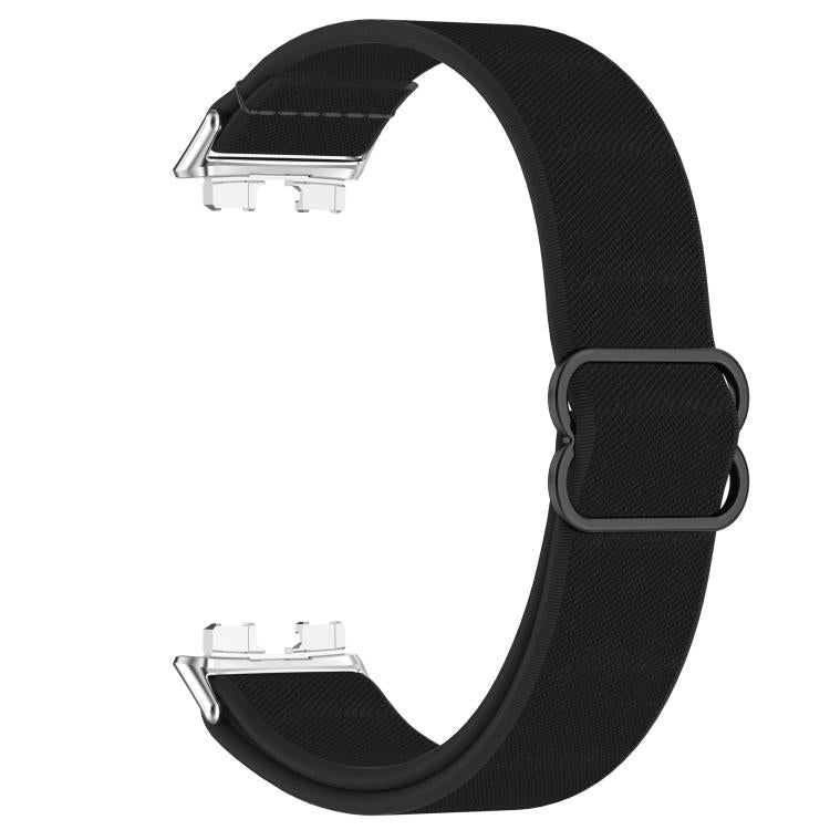 For Huawei Band 10 / 10 NFC / 9 / 9 NFC Slide Buckle Nylon Elastic Braided Watch Band