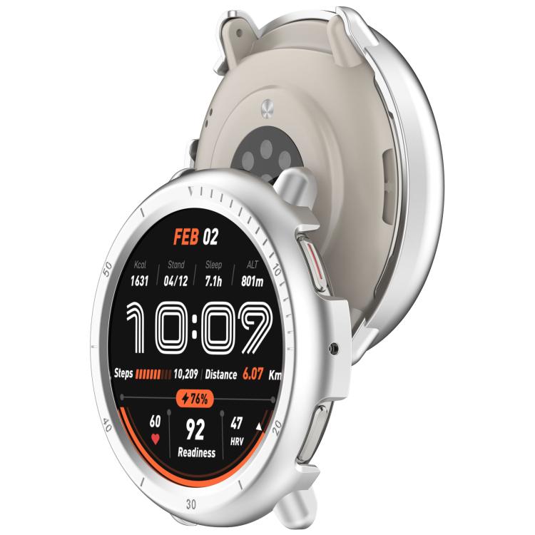 For Amazfit Active 2 A2437 Half Coverage PC Hollow Watch Protective Case