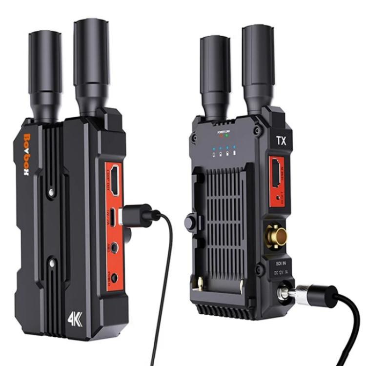 BOVBOX 098 For DSLR Cameras 4K HD Wireless Extender SDI HDMI Dual Interface Video Monitor, Plug:UK Plug