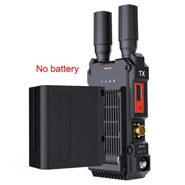 BOVBOX 098 For DSLR Cameras 4K HD Wireless Extender SDI HDMI Dual Interface Video Monitor, Plug:US Plug