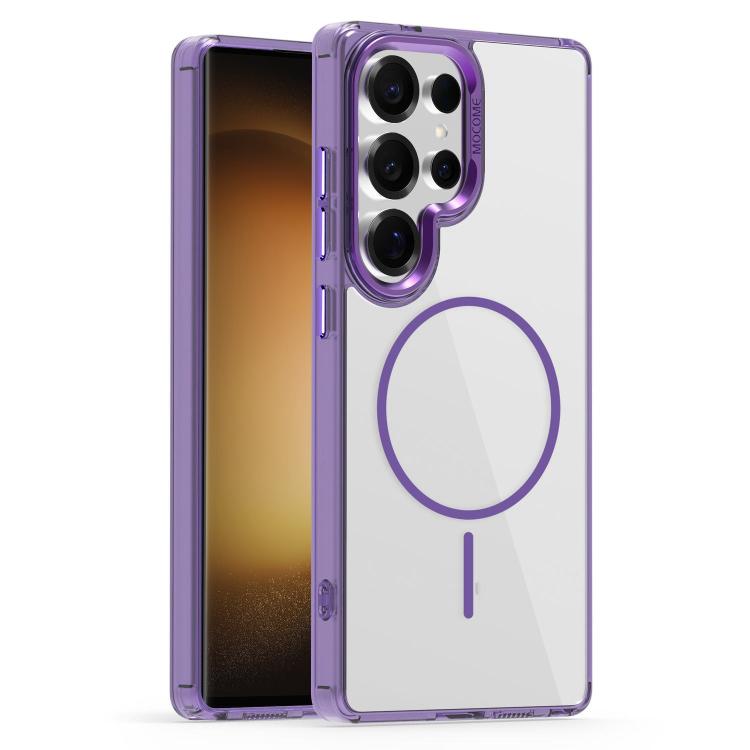 For Samsung Galaxy S23 Ultra 5G Star Shield Thin Circle MagSafe Phone Case