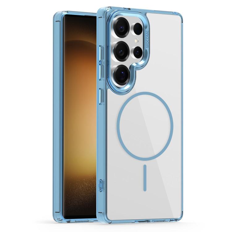 For Samsung Galaxy S23 Ultra 5G Star Shield Thin Circle MagSafe Phone Case