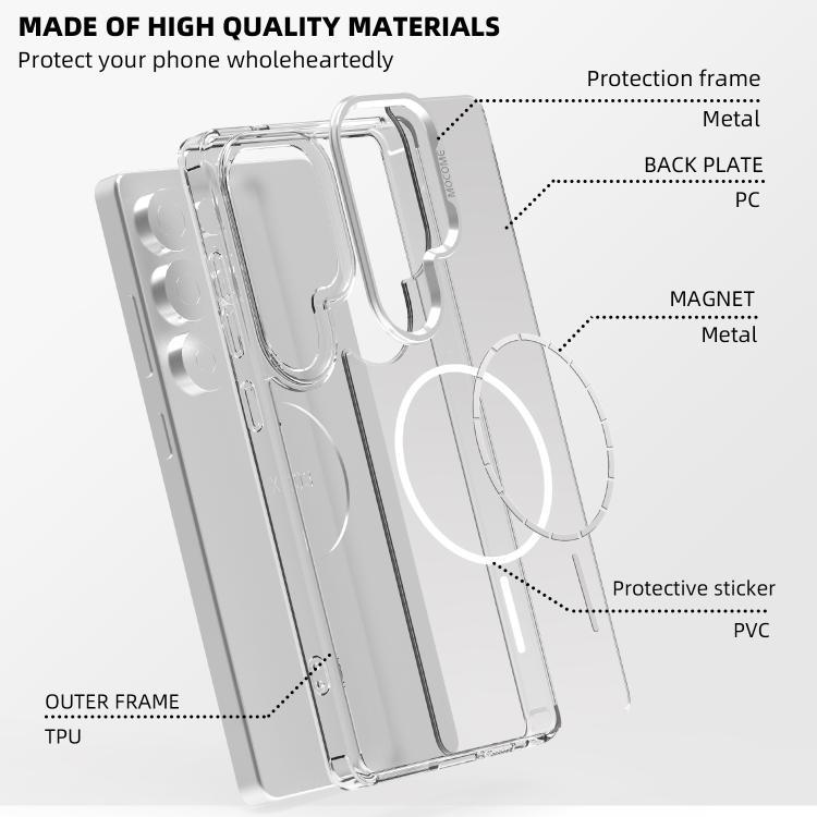 For Samsung Galaxy S23 FE 5G Star Shield Thin Circle MagSafe Phone Case