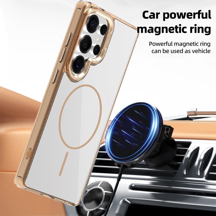 For Samsung Galaxy A55 5G Star Shield Thin Circle MagSafe Phone Case