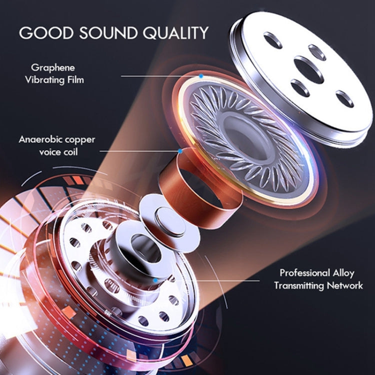 TW08 TWS Bluetooth 5.0 Earphones Mini Wireless Earbuds Headset