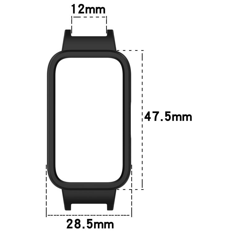 For Huawei Band 10 / 9 / 8 12mm PC Ear Half Coverage Watch Protective Frame