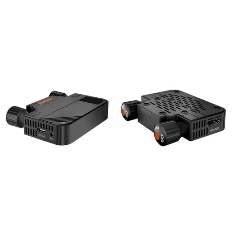 BOVBOX 091-HD Conference Use 100M Wireless WiFi HDMI Extender Video Transmitter Receiver, Plug:UK Plug