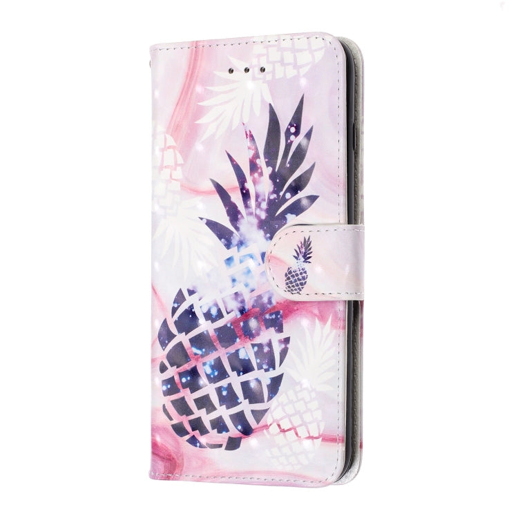 3D Visual Painting Left And Right Open Leather Case for iPhone 7Plus & 8Plus , With Bracket & Card Slot & Wallet & Bracelet