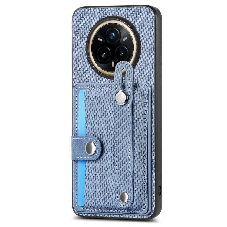 For Realme 14 Pro+ Wristband Kickstand Wallet Back Phone Case with Tool Knife