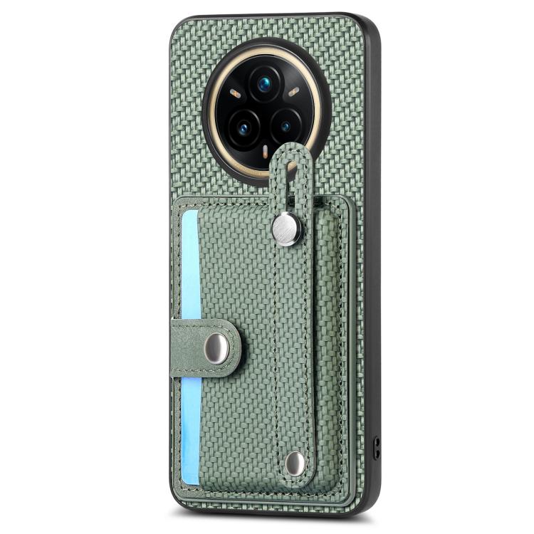 For Realme 14 Pro+ Wristband Kickstand Wallet Back Phone Case with Tool Knife