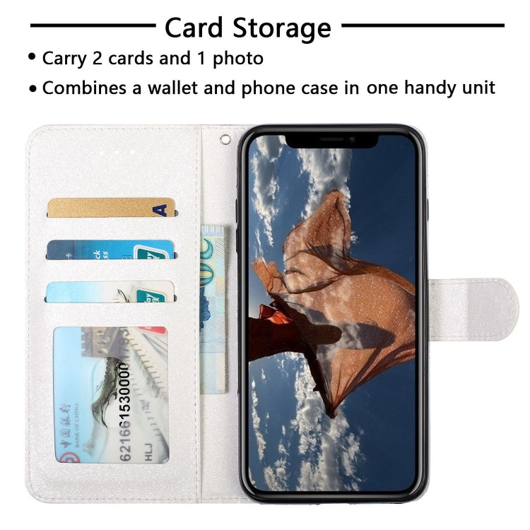 For iPhone X / XS 3D Visual Painting Left And Right Open Leather Case  with Bracket & Card Slot & Wallet & Bracelet