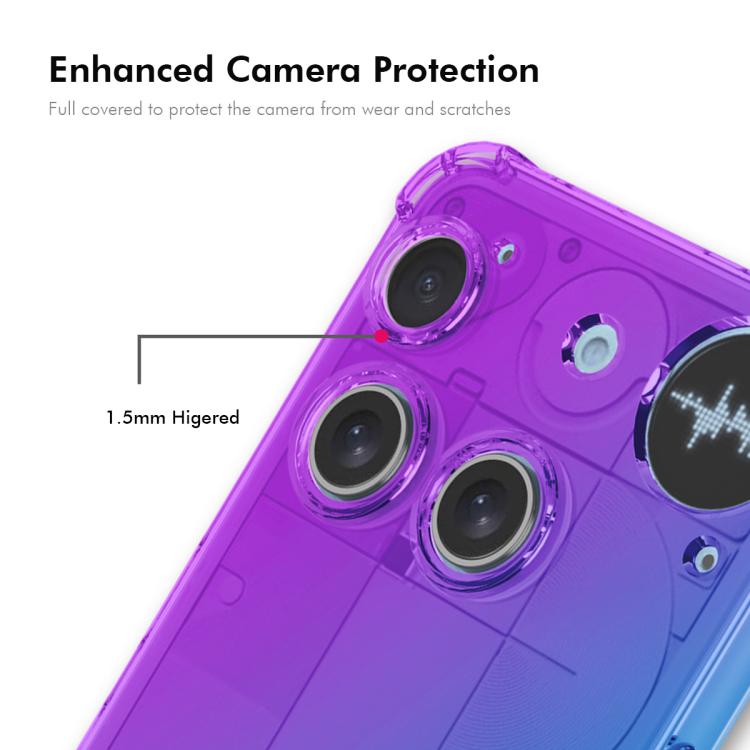 For Nothing Phone 3 ENKAY Hat-Prince Gradient Airbag TPU Phone Case