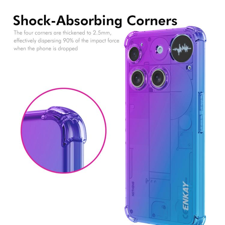 For Nothing Phone 3 ENKAY Hat-Prince Gradient Airbag TPU Phone Case