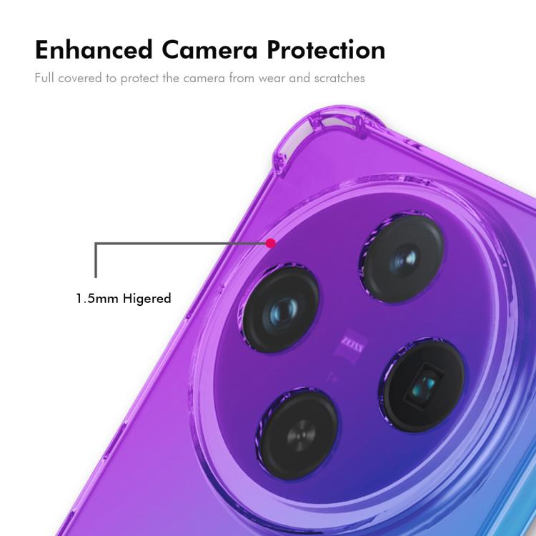For vivo X200 ENKAY Hat-Prince Gradient Airbag TPU Phone Case