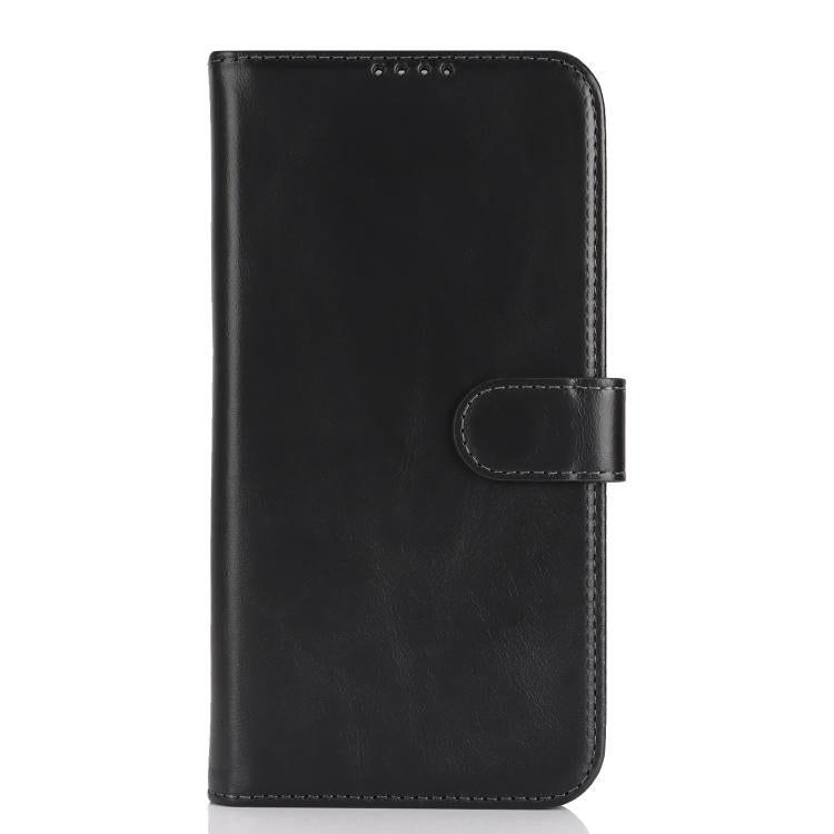 For iPhone 15 Plus / 14 Plus Genuine Leather Card Wallet MagSafe Phone Case
